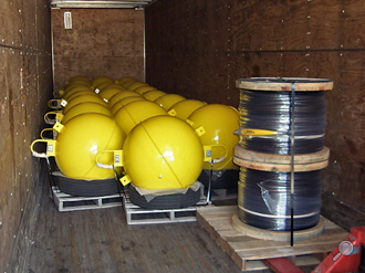 SSF-30 shipment for Arctic moorings